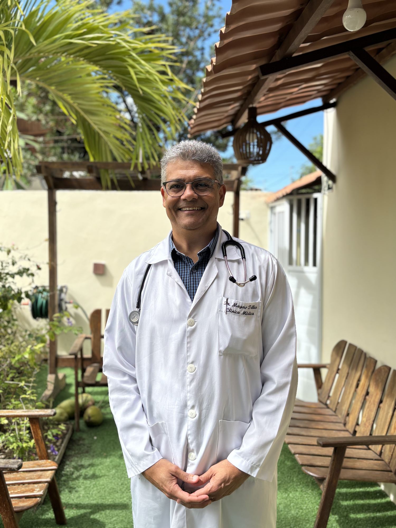 Dr. Magno Celmo Teixeira Telles, médico da Villa Santa Maria